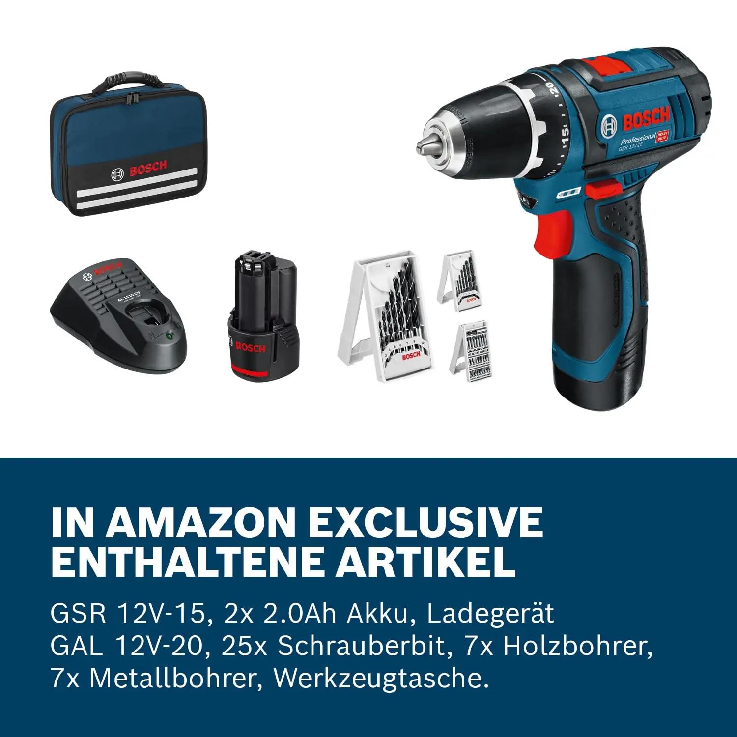 Bosch Professional töökindel 12V juhtmeta puur-viilija komplekt – pilt 7