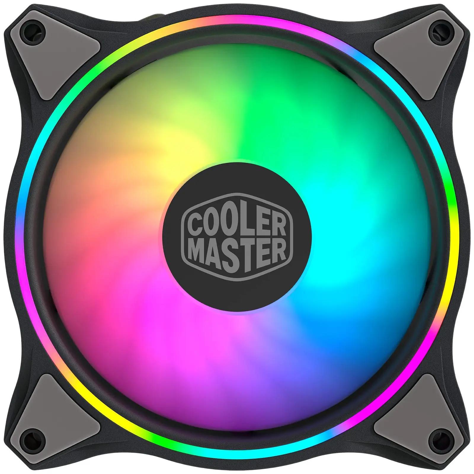 Cooler Master metallist ARGB-ventilaator — stiilne jahutus ja – pakend ja tarvikud
