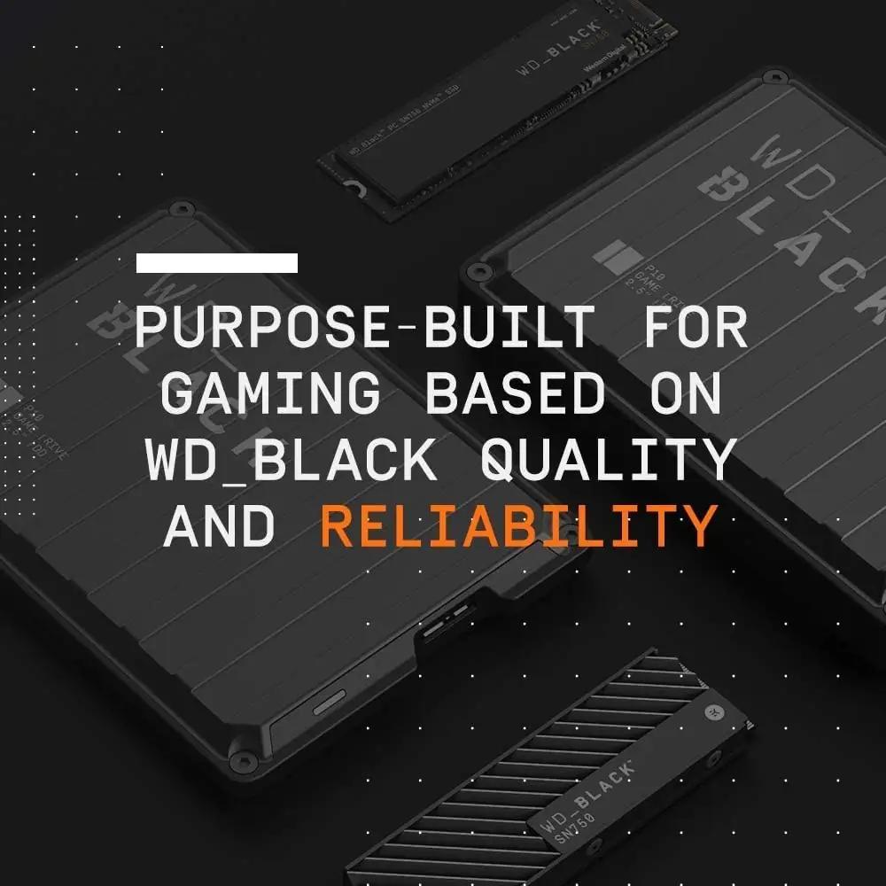 WD_BLACK 5TB mängukõvaketas Xboxile — suur salvestusruum – pilt 6