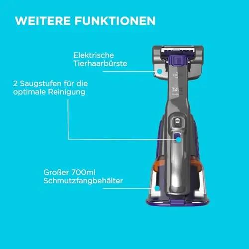 BLACK+DECKER kompaktne lemmikloomade tolmuimeja – pilt 10