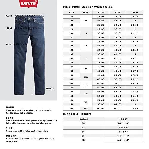Levi’s must puuvillane sirge lõikega teksapüksid – mugav igapäeva – pilt 8
