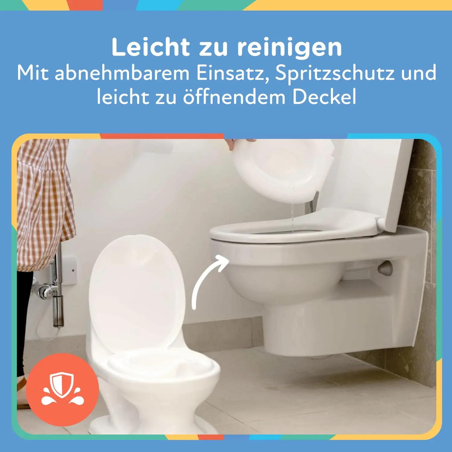 Nuby lapse potike ‘My Real Potty’ – realistlik loputusheli – pilt 8