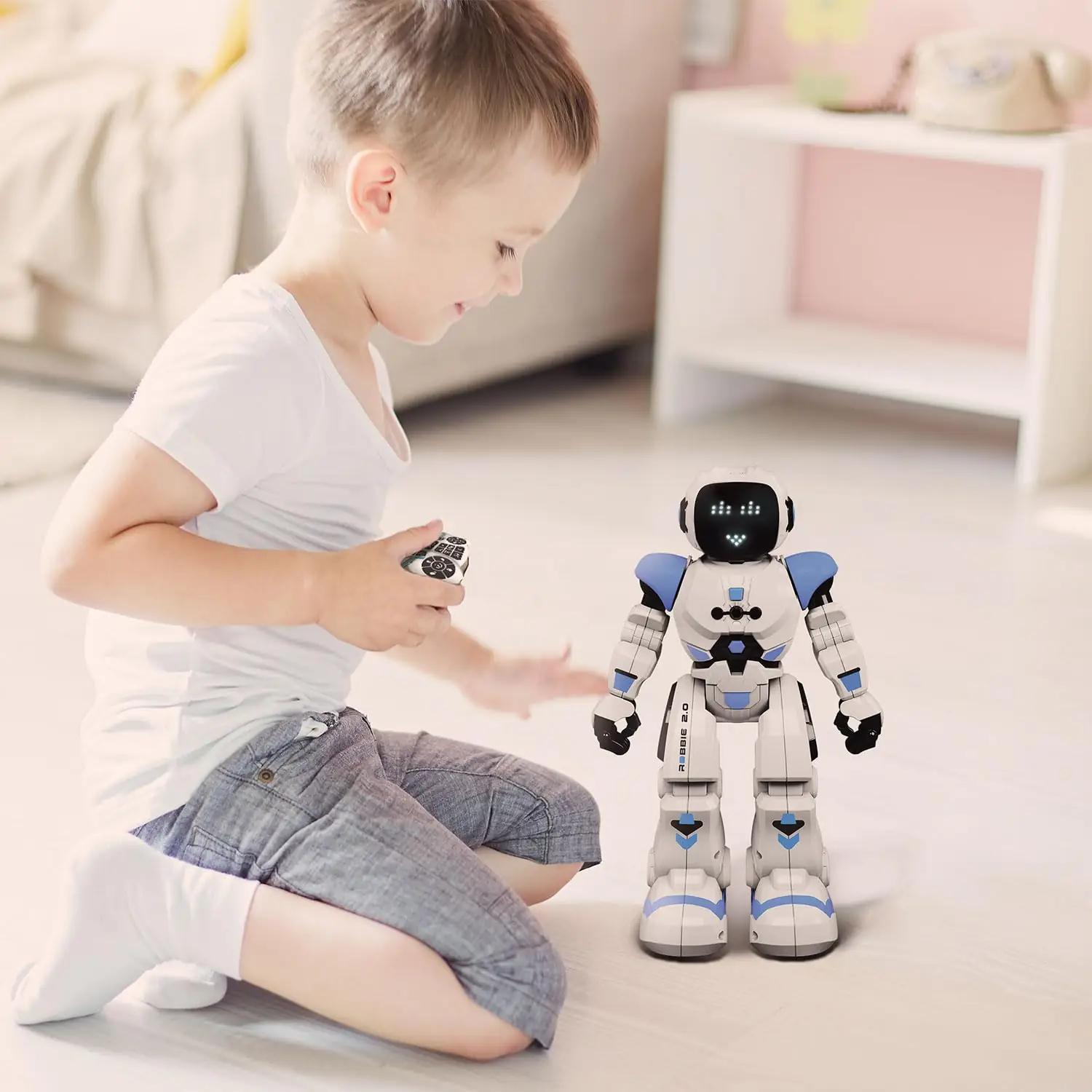 Xtrem Bots sinine õpitav roboti ripats charm ja mänguasi – pilt 6