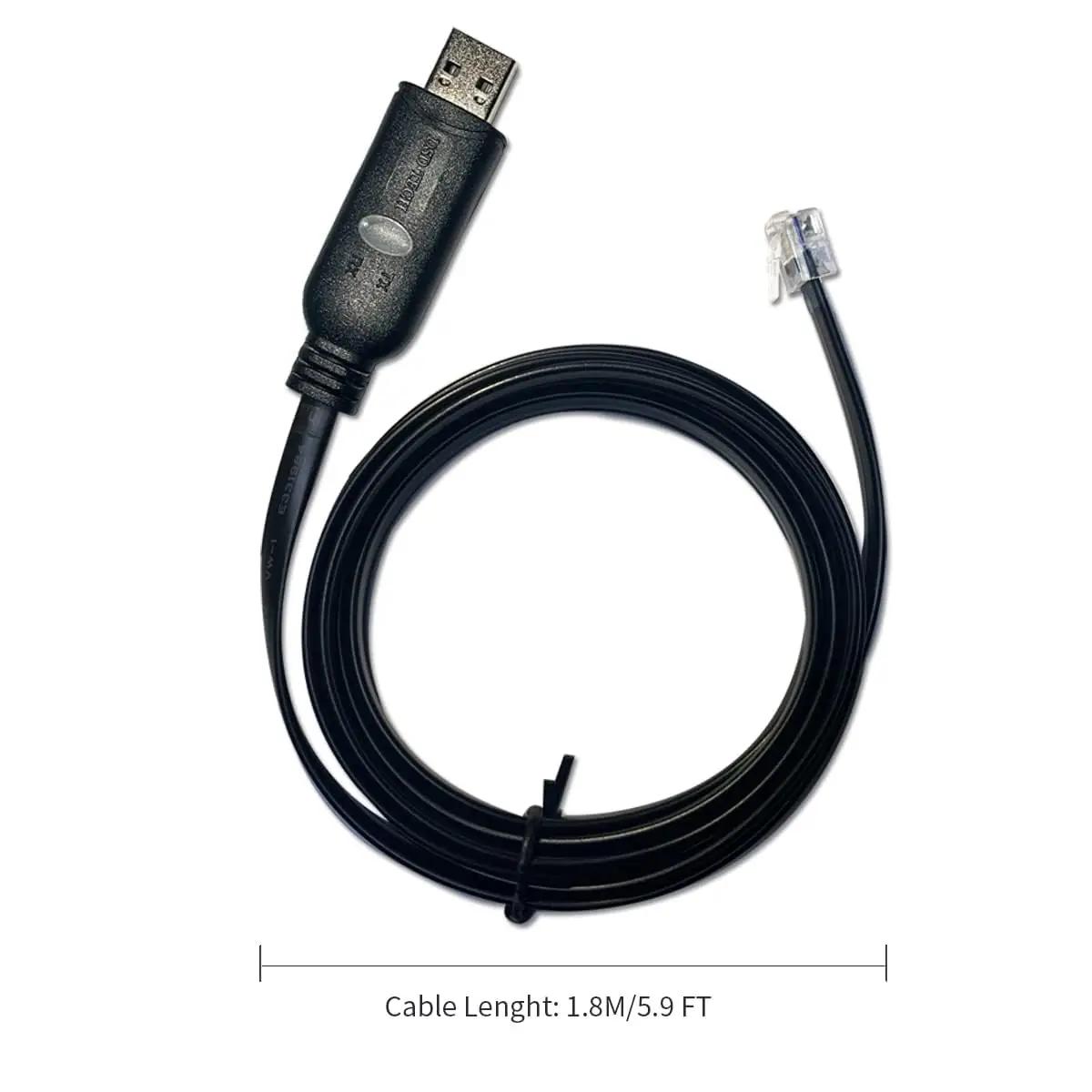 DSD TECH vastupidav USB–RJ12 kaabel – seadmeliides 1,8 m – lisavaade