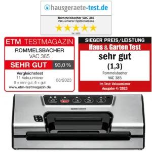 Rommelsbacher VAC385 kodu ja elamine – detailne lähivaade