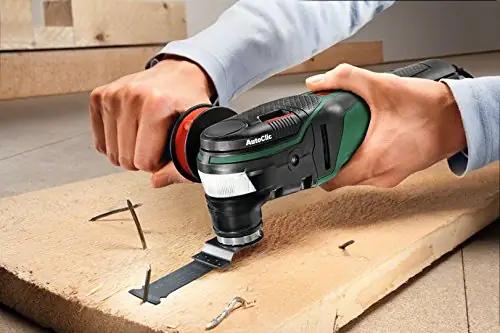 Bosch mitmeotstarbeline tööriist PMF 350 CES – komplekt kohvris – kasutusnäide