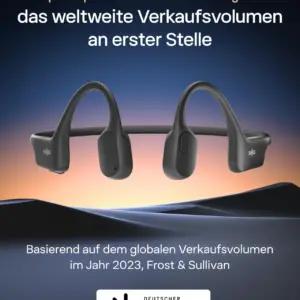 SHOKZ S805 kõrvaklapid – detailne lähivaade