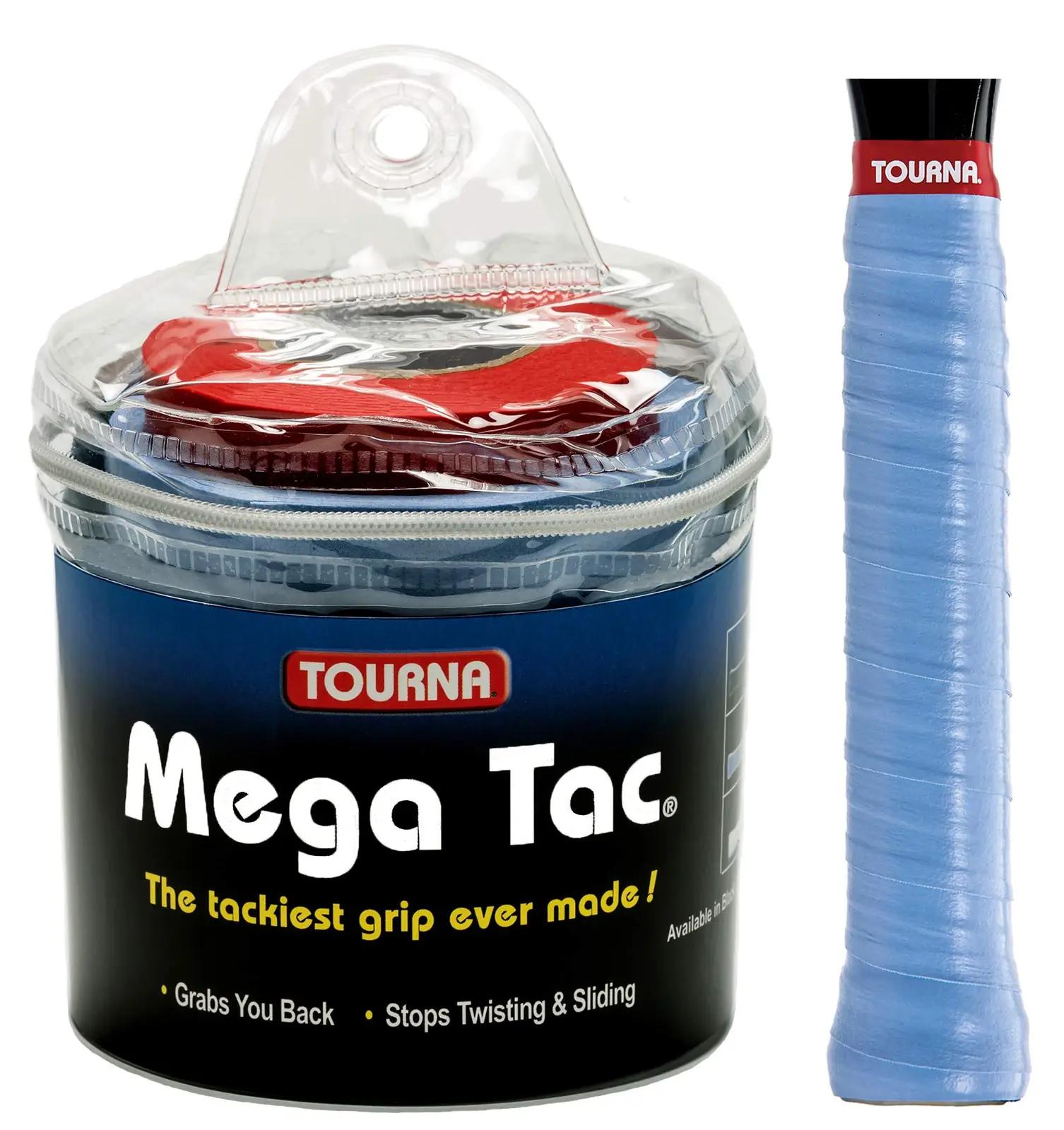 Tourna ülikerge overgrip komplekt — 30 sinist riba