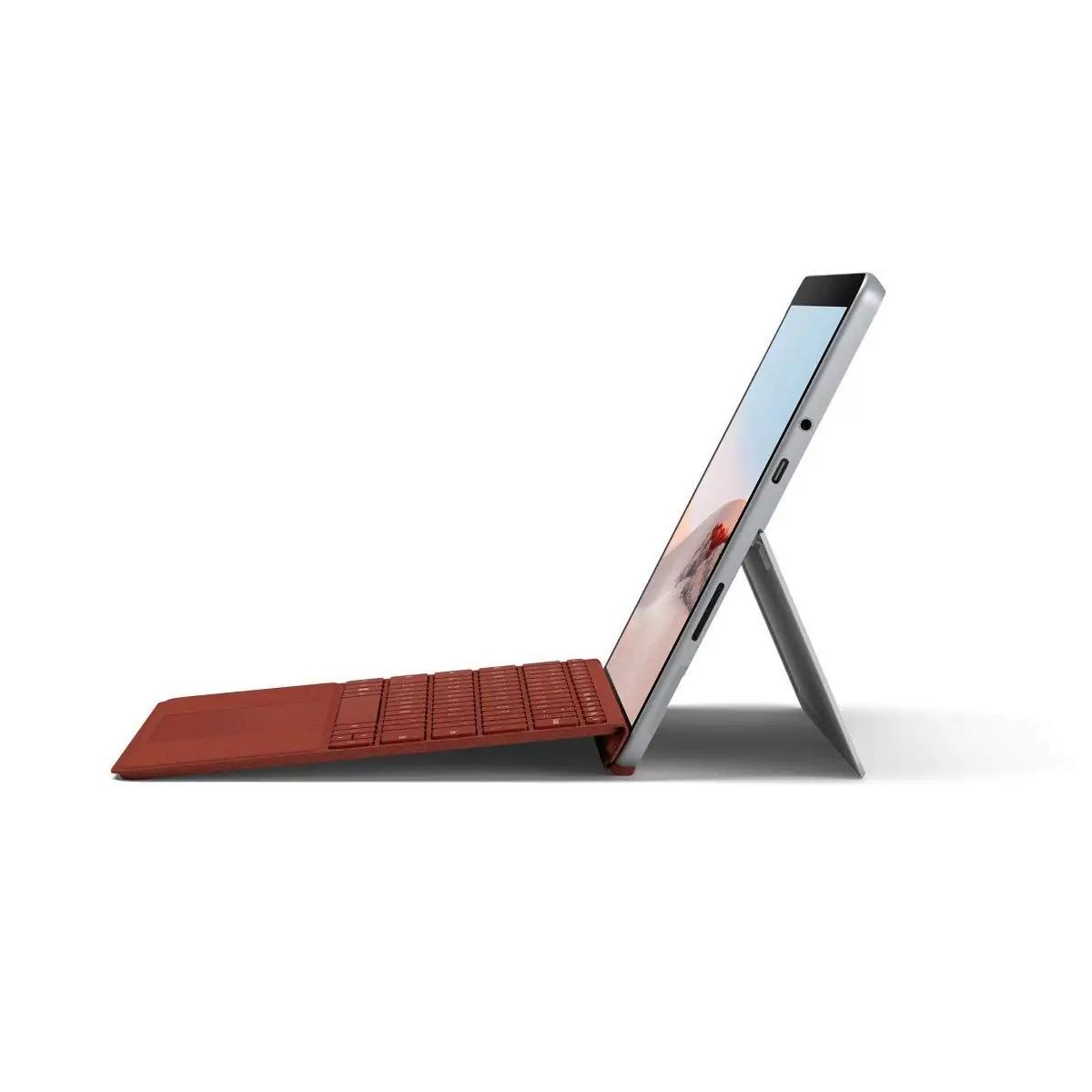Microsoft pehme Signature Type Cover – Mohnrot, mugav kasutus – pakend ja tarvikud