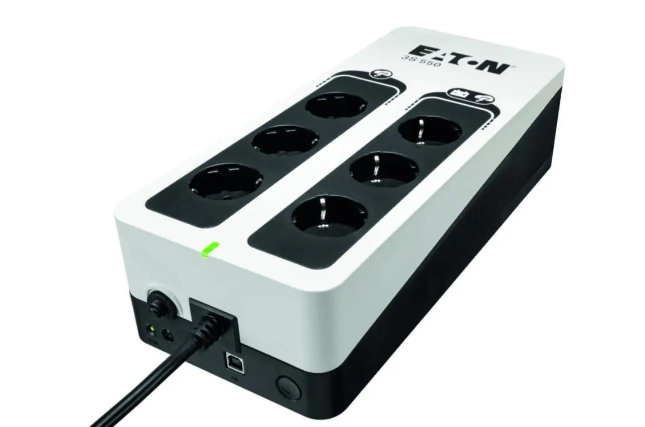 Eaton UPS 3S550D — kompaktne toitekatkestuse kaitse kodu- ja