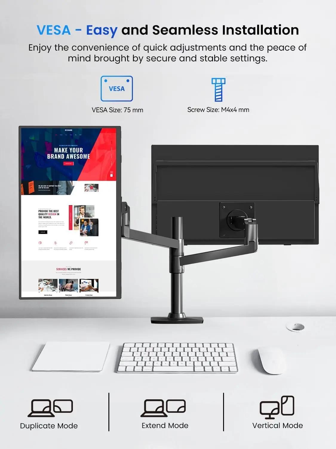 UPERFECT kaasaskantav 15,6″ Full HD monitor töö- ja mänguks – lisavaade
