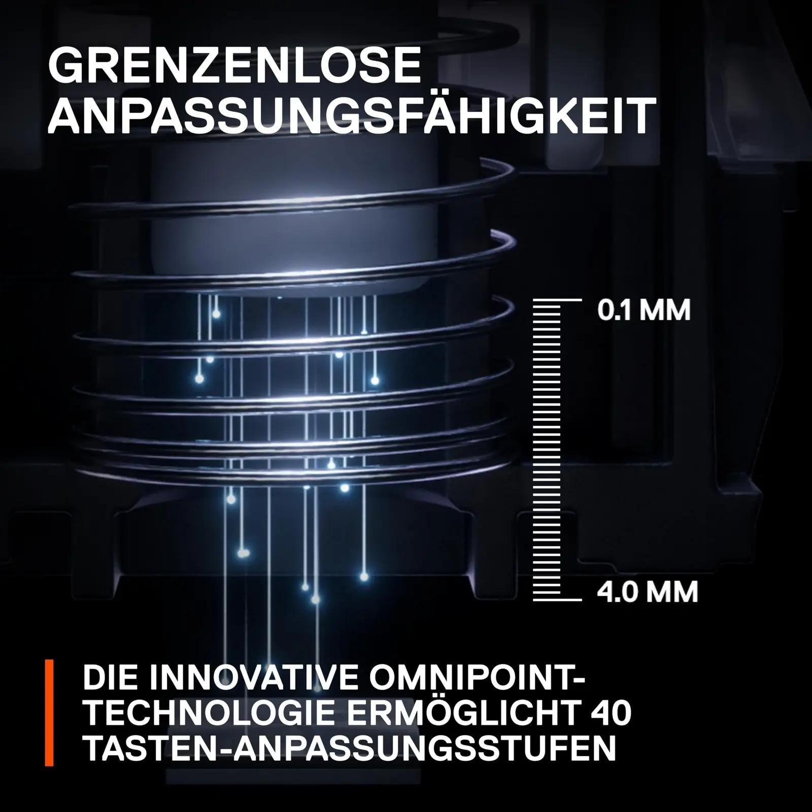 SteelSeries mänguriklaviatuur Apex Pro TKL – vastupidav PBT – lisavaade
