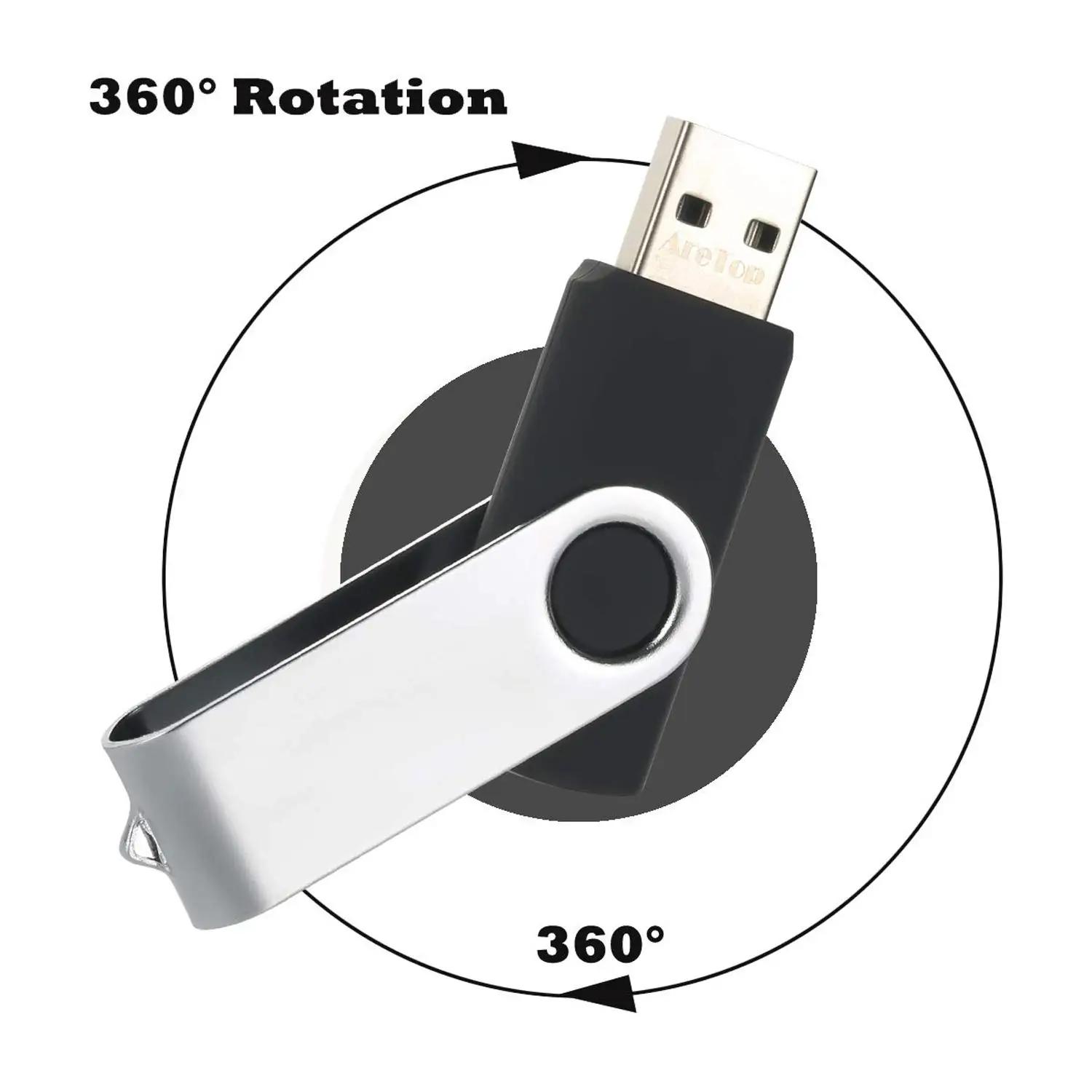 AreTop USB-mälupulk 1 GB – kompaktne ja vastupidav komplekt – pakend ja tarvikud