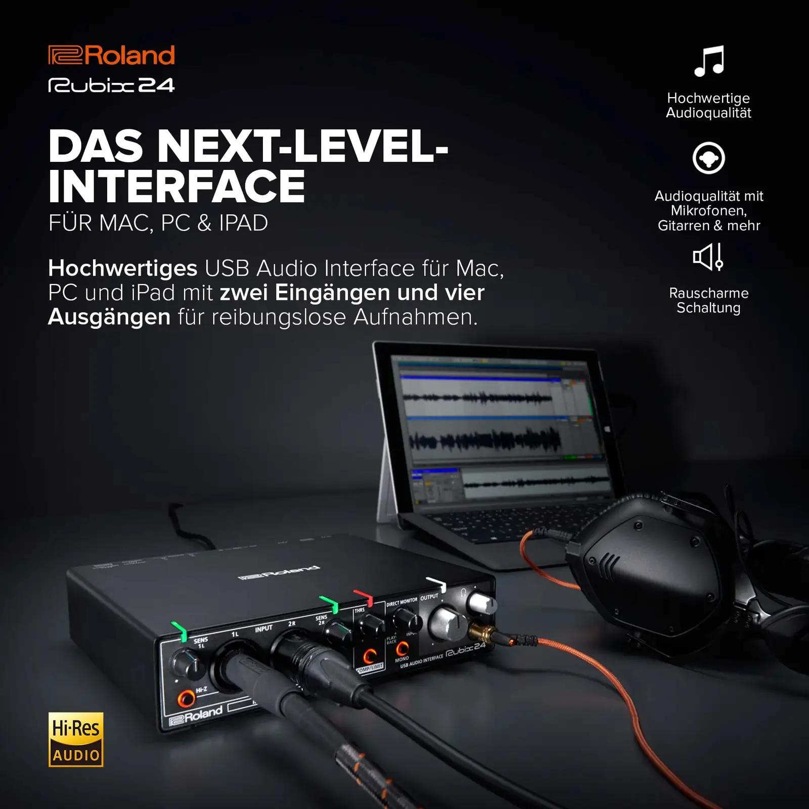Roland RUBIX24 muusikariistad ja dj-seadmed – detailne lähivaade