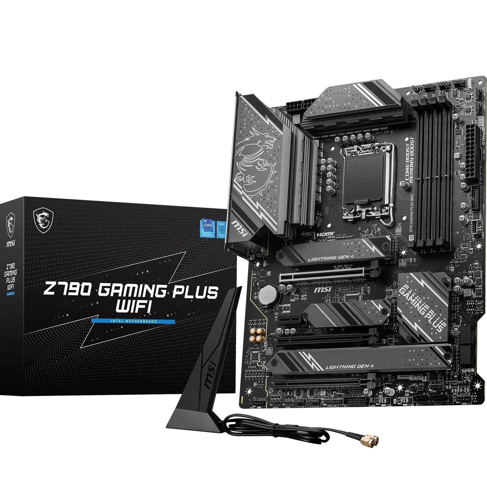 MSI Z790 GAMING PLUS WIFI – jõuline ATX emaplaat mängijale