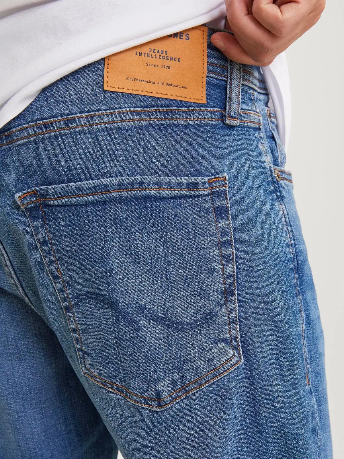 JACK & JONES sinine denim püksid — Slim Fit mugavus – pilt 8