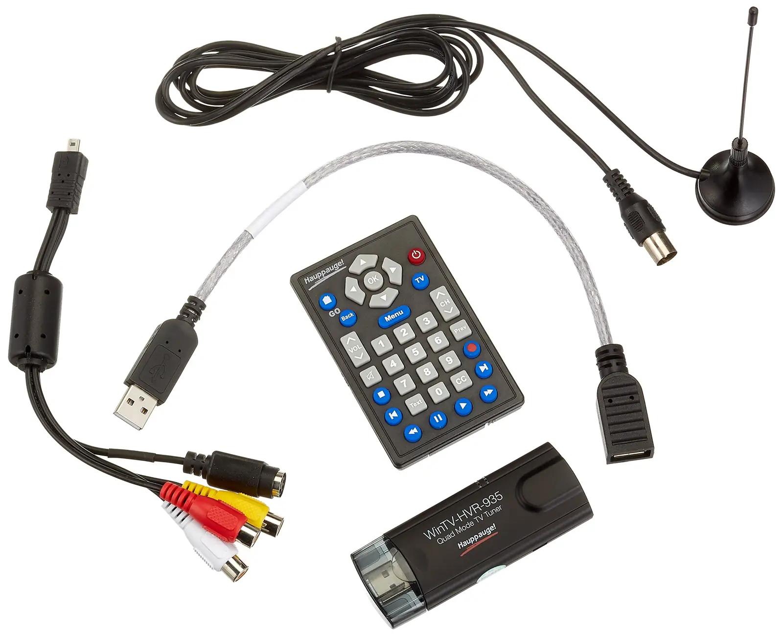 Hauppauge USB-TV-tuuner — digitaalne ja analoogne vaatamine – detailne vaade