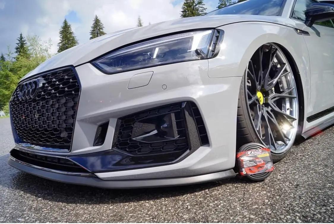 EZ Lip esipõrkeriba 259 cm — vastupidav kummist tuning-kate – kasutusnäide