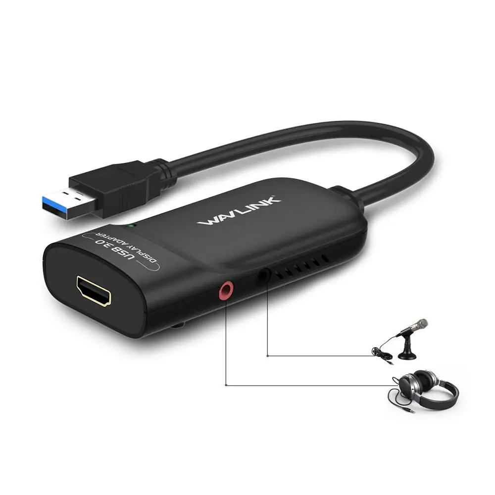 WAVLINK USB 3.0 HDMI adapter — õhuke väline kuvakaar – pilt 6