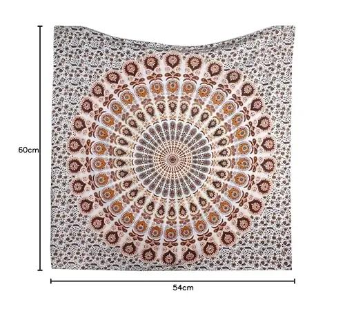 Bless International puuvillane Mandala-tapisserii – boho dekor – pilt 9
