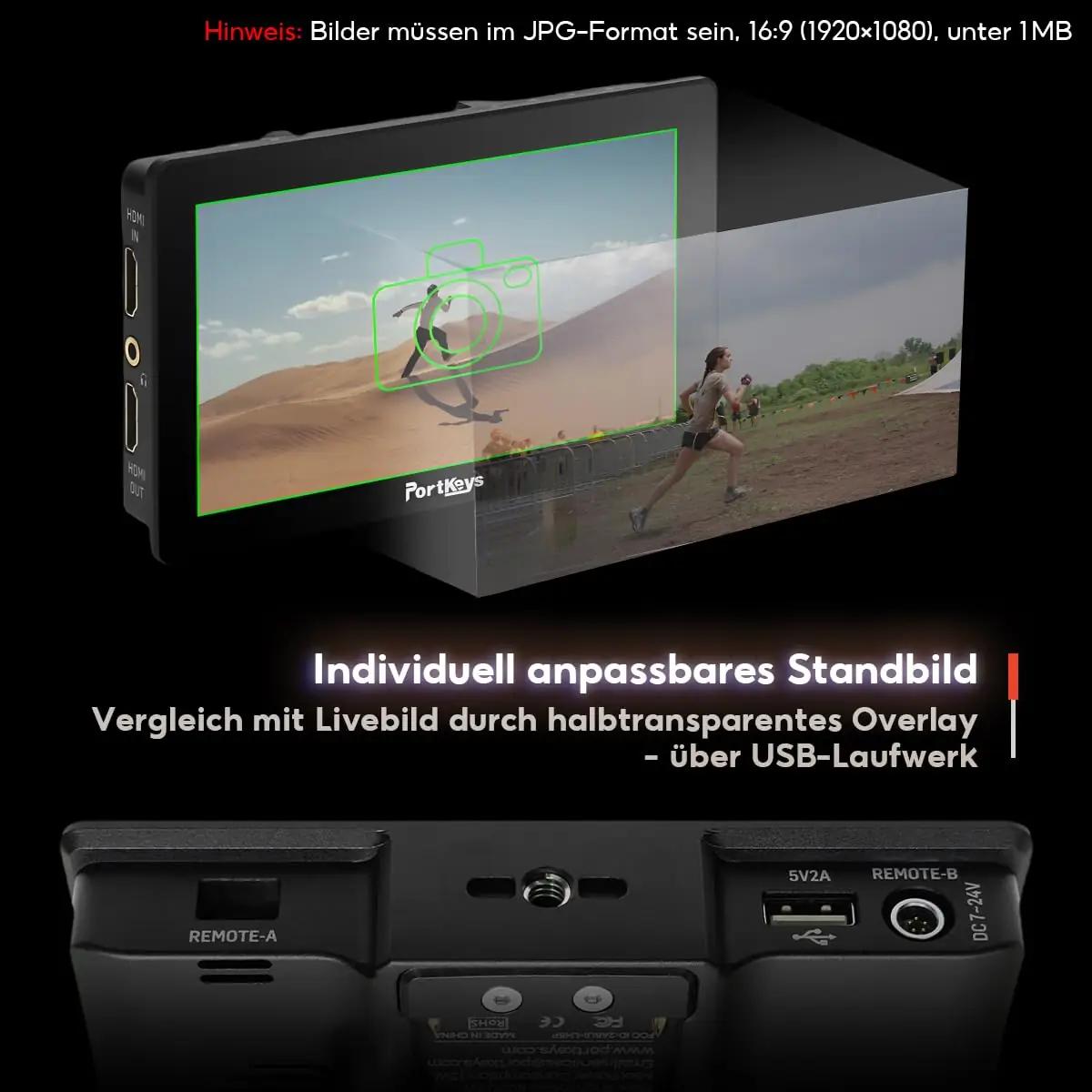 Portkeys metallist 5,5″ monitor — hele, vastupidav ja täpne – pilt 8