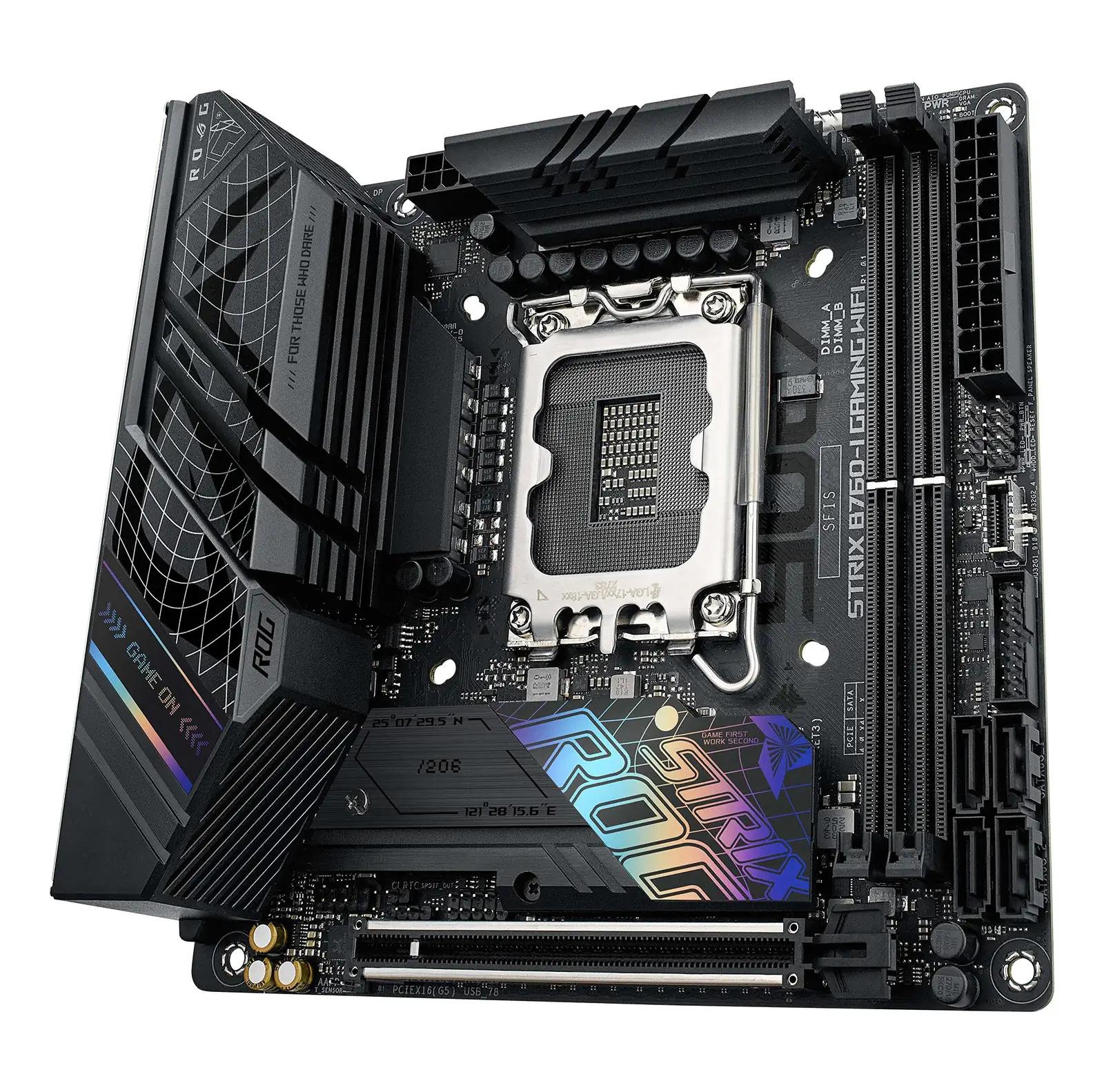 ASUS ROG Strix Mini-ITX emaplaat DDR5 ja WiFi 6E jõudlus – pilt 6