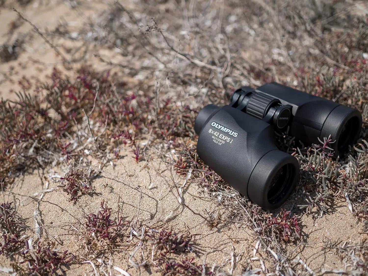 Olympus kvaliteetsed 8×42 binoklid – ergonoomiline loodusvaatlus – pakend ja tarvikud