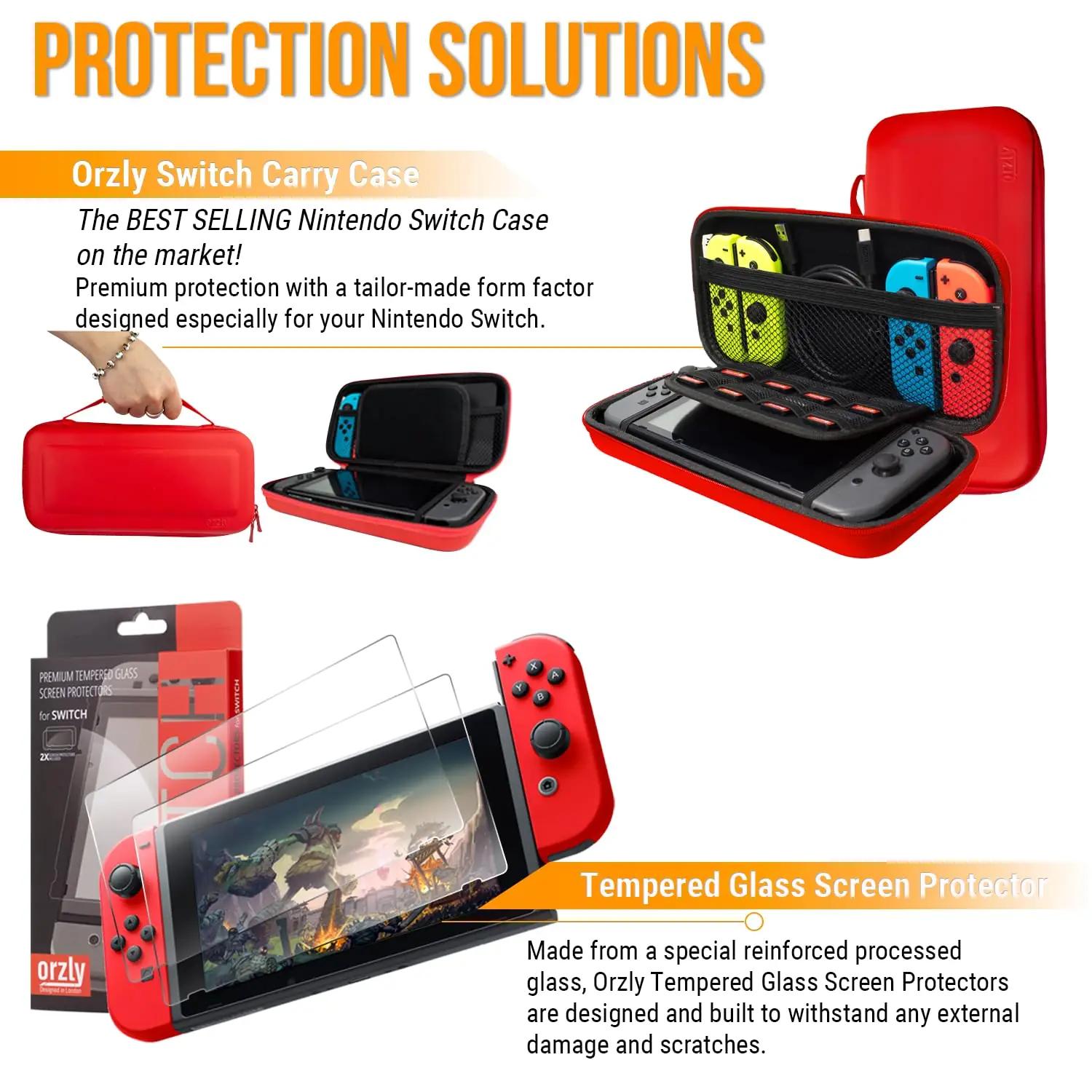 Orzly vastupidav Nintendo Switch tarvikukomplekt – kasutusnäide