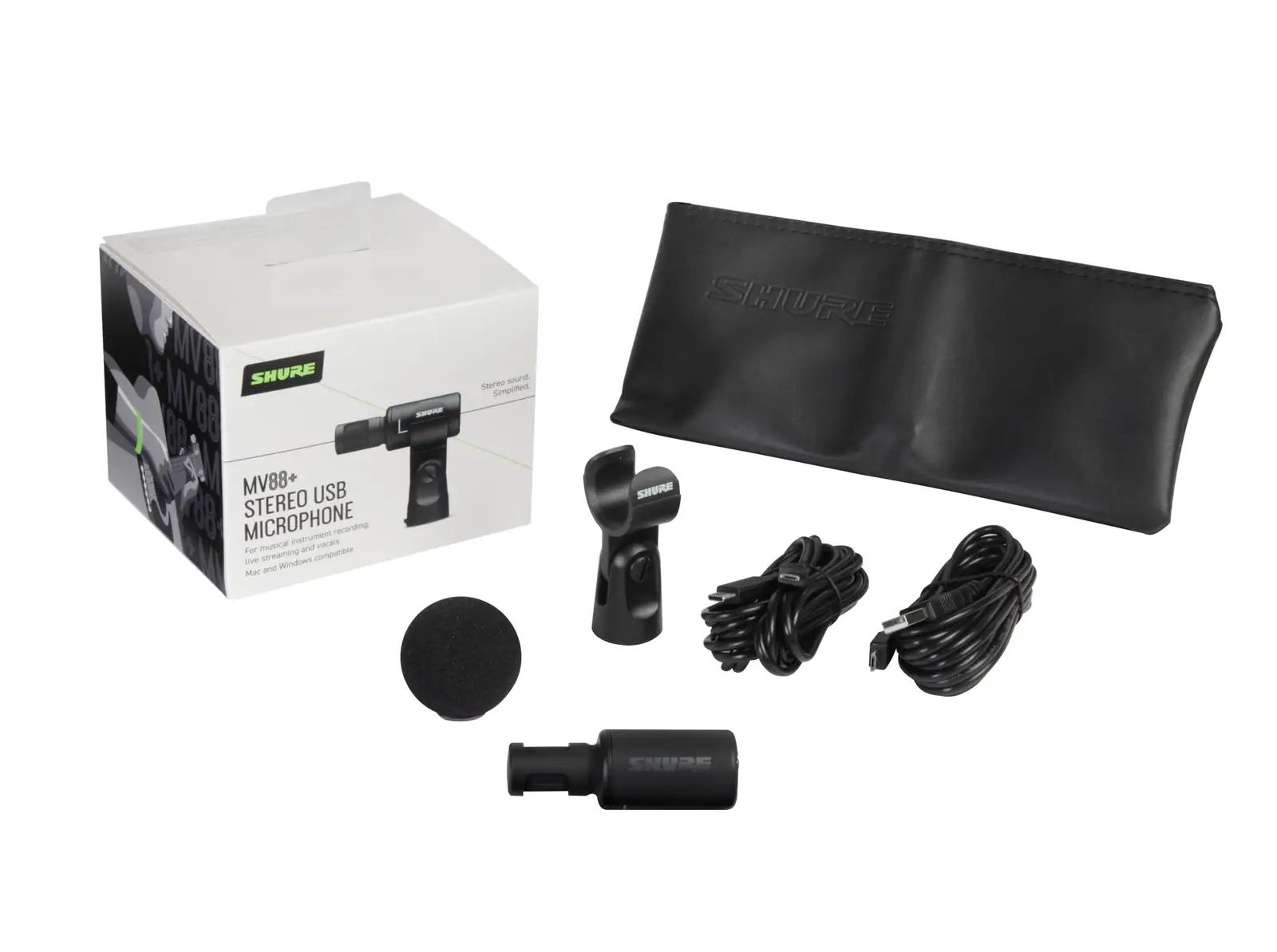 Shure kerge metallmikrofon reisi- ja stuudiokasutuseks – detailne vaade