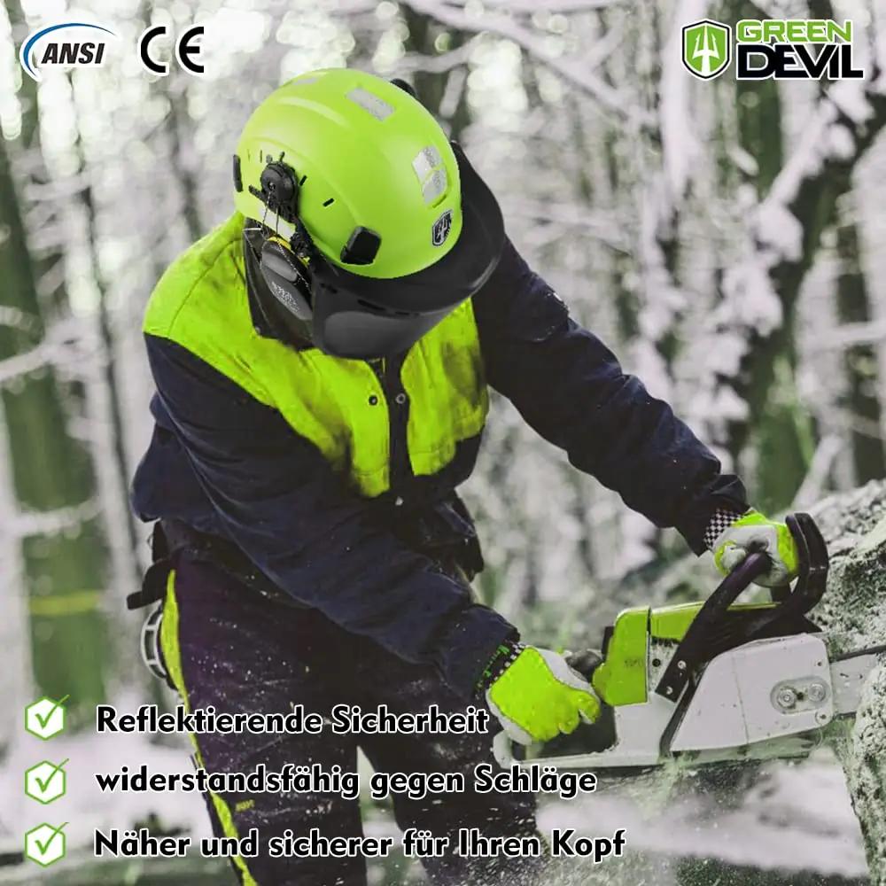 GREEN DEVIL töö- ja kettsaagikiiver ABS-materjalist kaitse – pilt 6