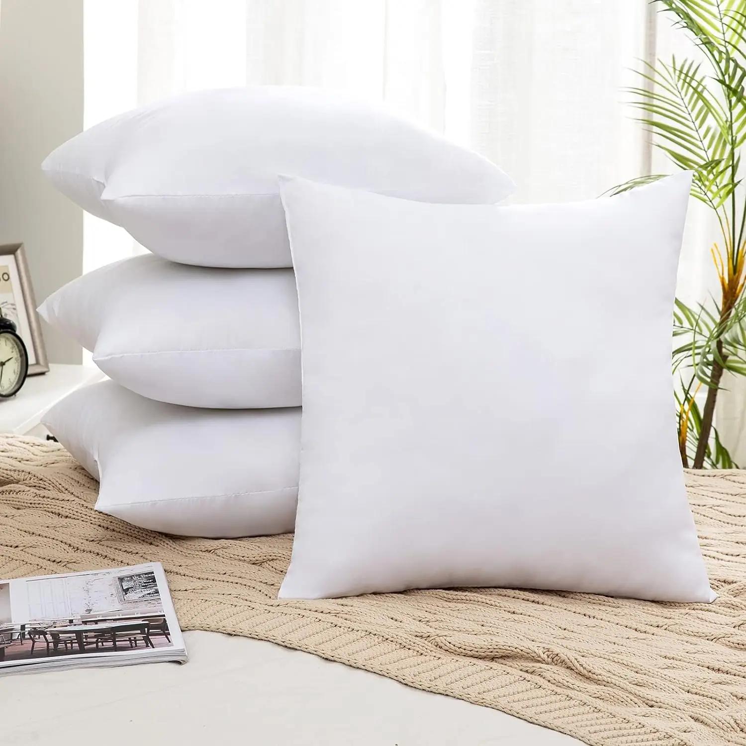 MIULEE pehme 50×50 cm sisutäide 4-pakk — pestav polüester – pakend ja tarvikud
