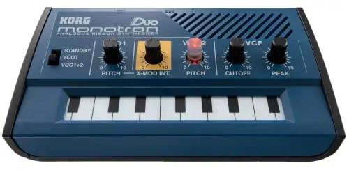 KORG MONOTRONDUO laua-süntesaatorid – detailne lähivaade