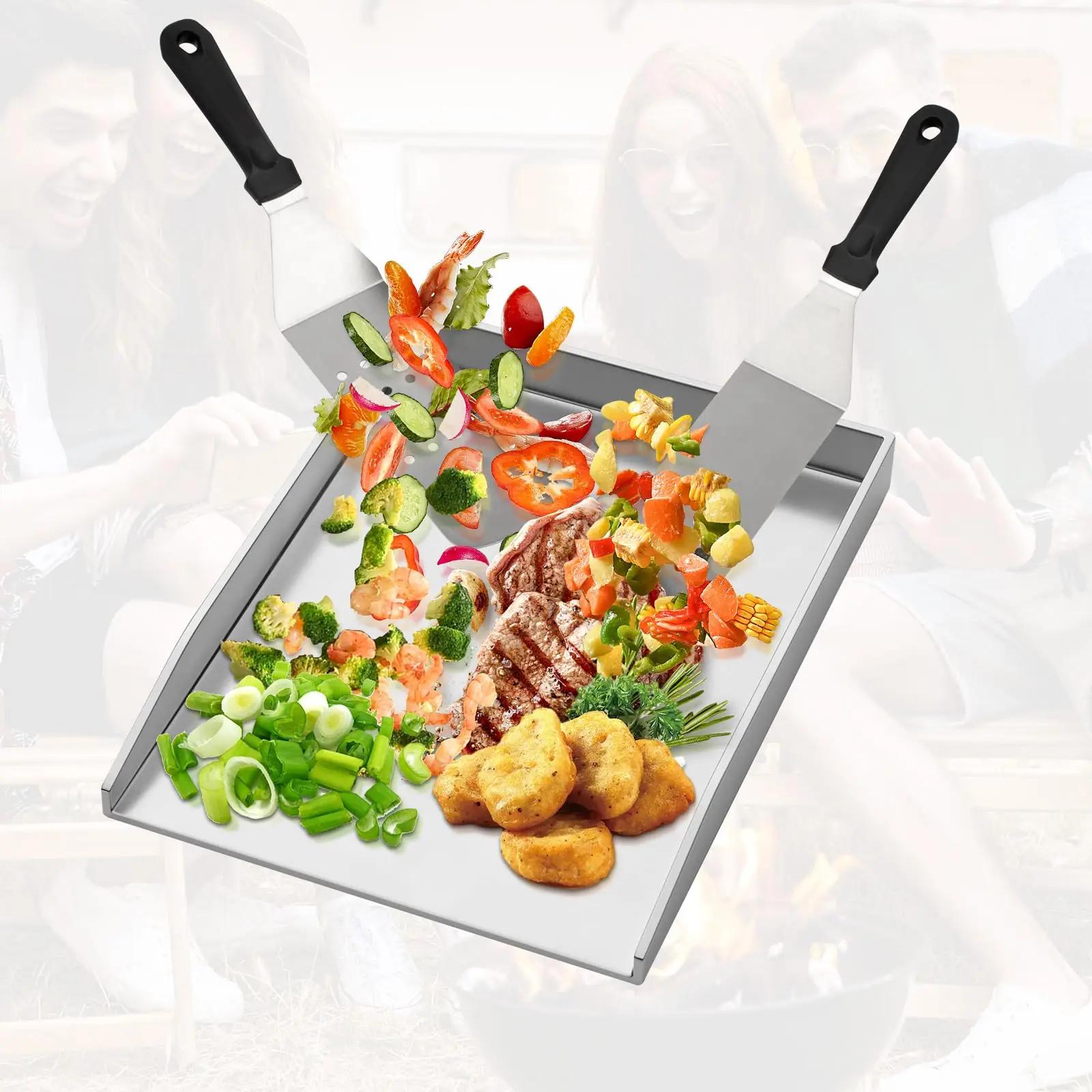 WELL GRILL roostevaba plancha — vastupidav 30×40 cm plaat – pakend ja tarvikud