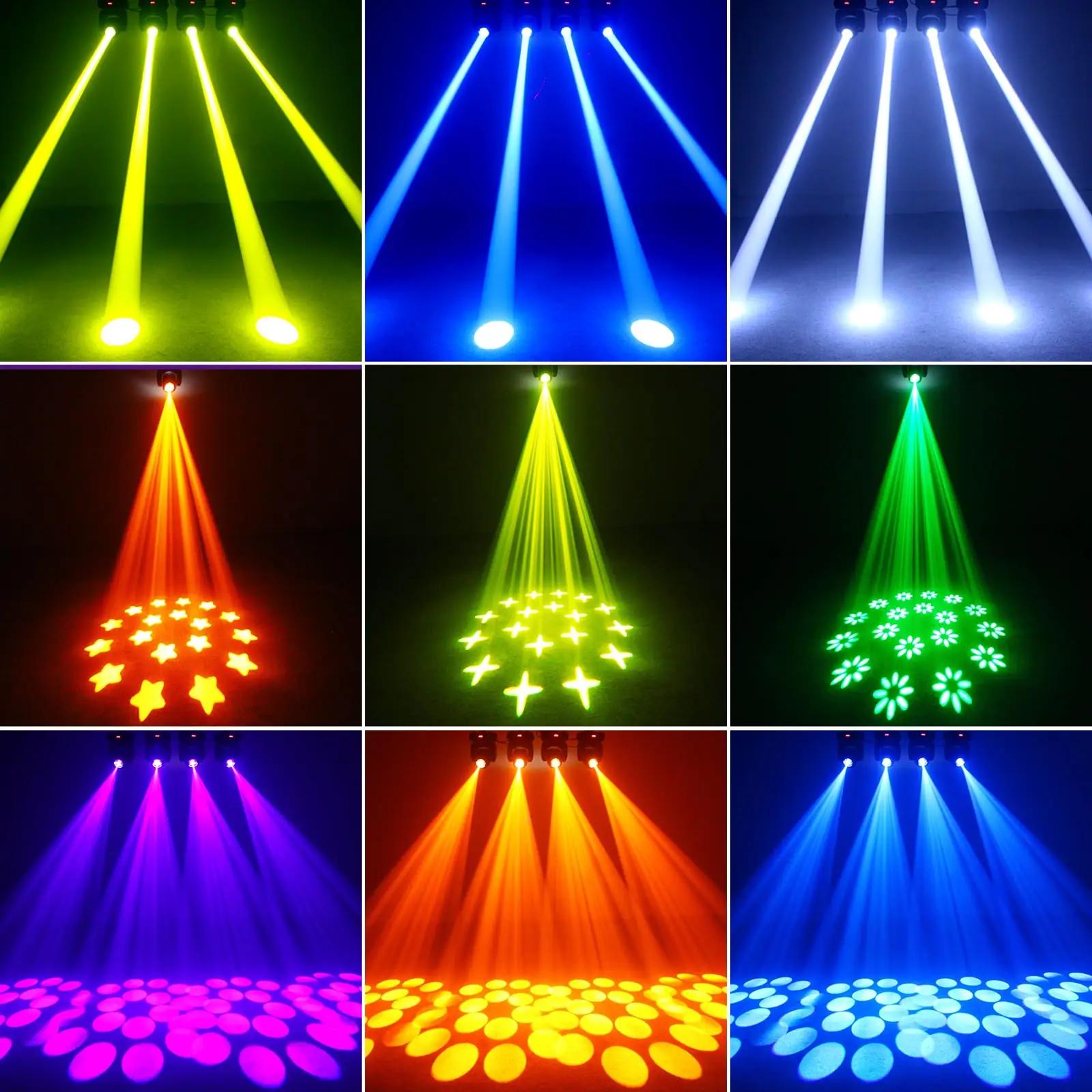 PUZILOZA 100W liikuv beam-valgusti – tugev klubi- ja DJ-valgustus – detailne vaade