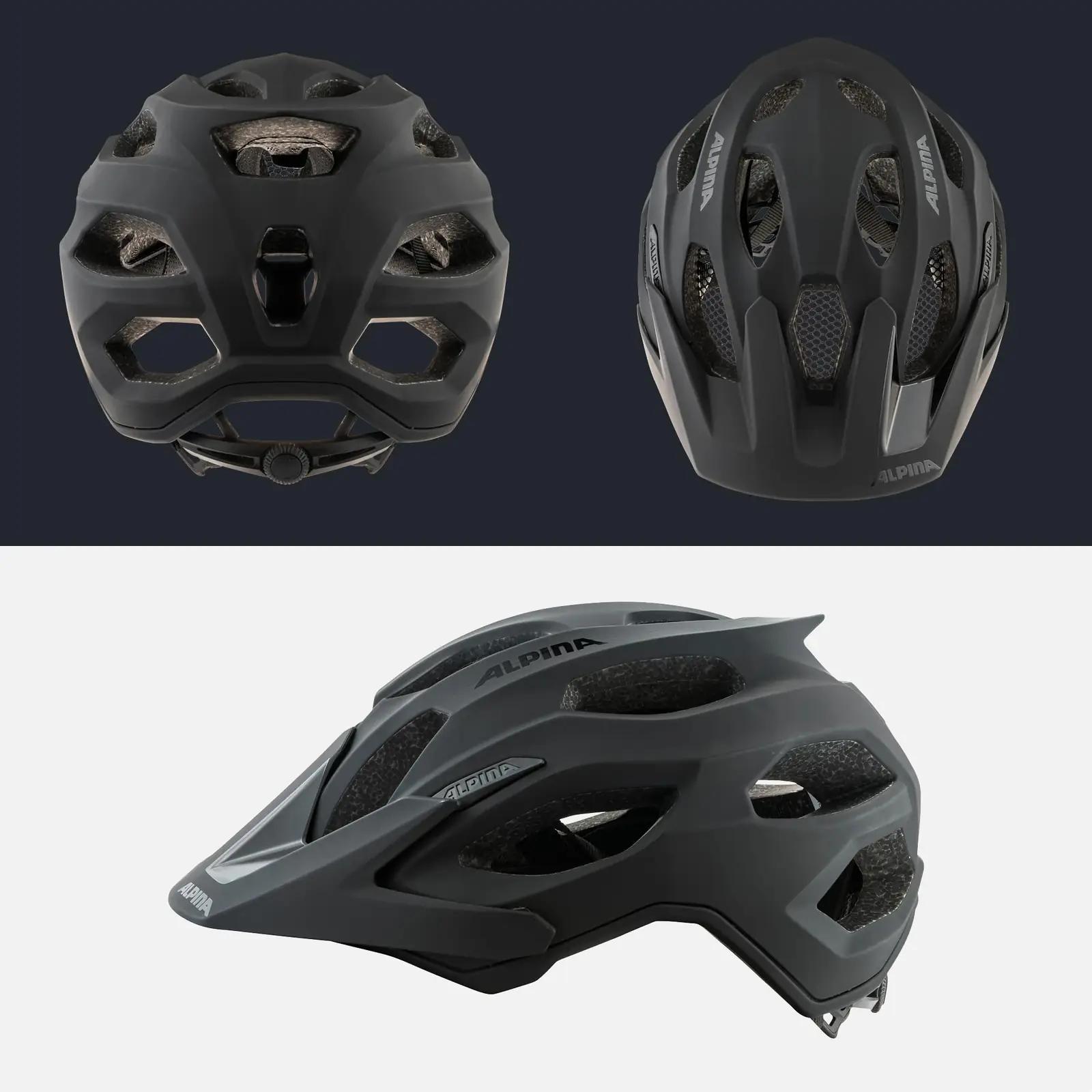 ALPINA kerge ja mugav jalgrattakiiver Carapax 57–62 cm – kasutusnäide