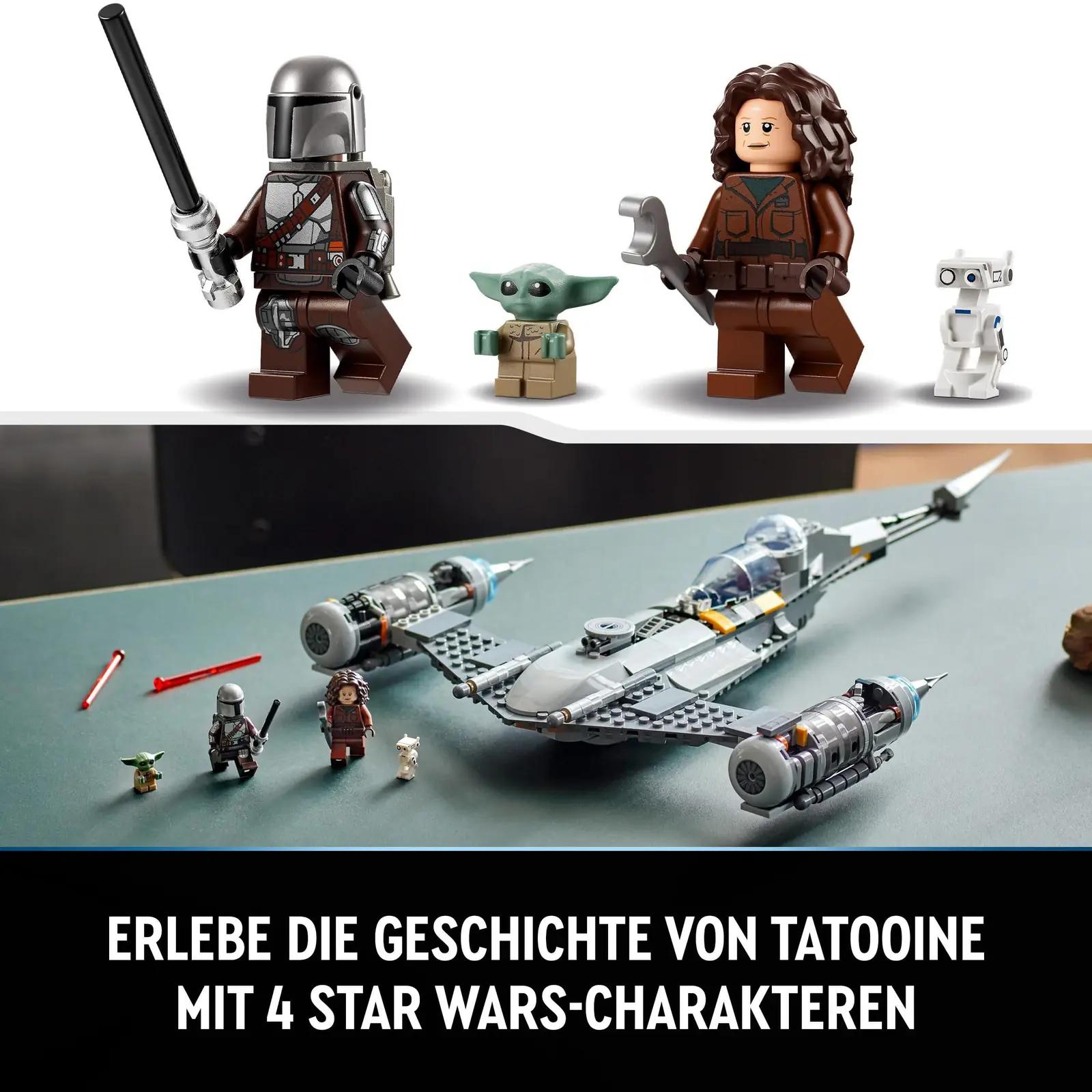 LEGO Star Wars N-1 hävitaja — ehitatav laev ja tegelased – lisavaade