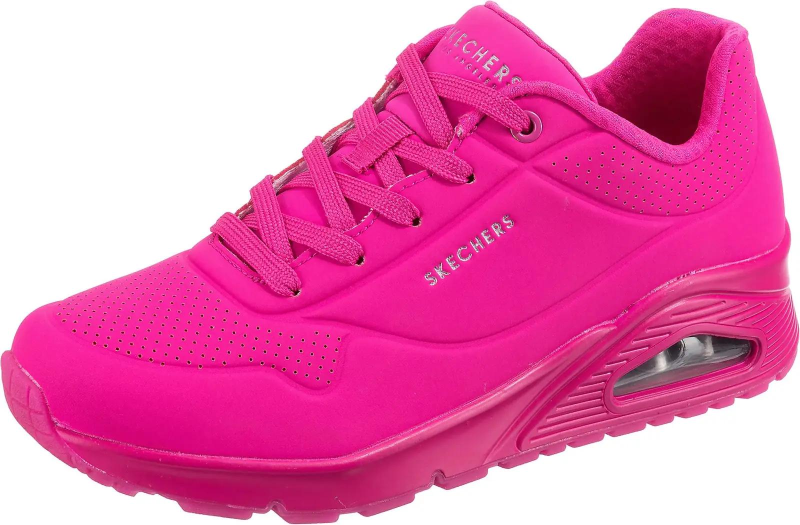 Skechers roosa madala lemmikute jalanõu — mugavus ja stiil