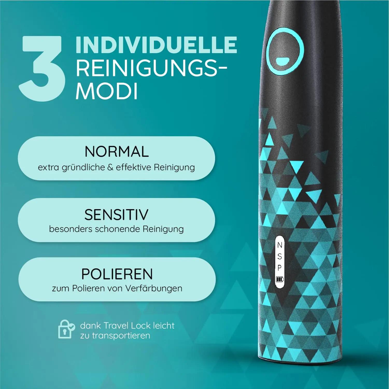 happybrush helivibraatoriga hambahari Eco Vibe 3 — pika akuajaga – kasutusnäide