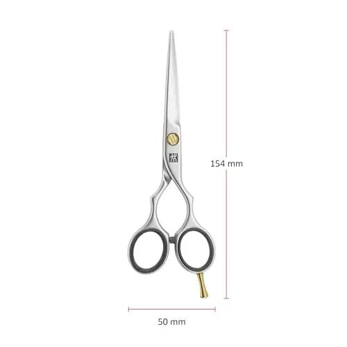 ZWILLING premium roostevaba juuksurikäär: täpne 140 mm lõige – pakend ja tarvikud