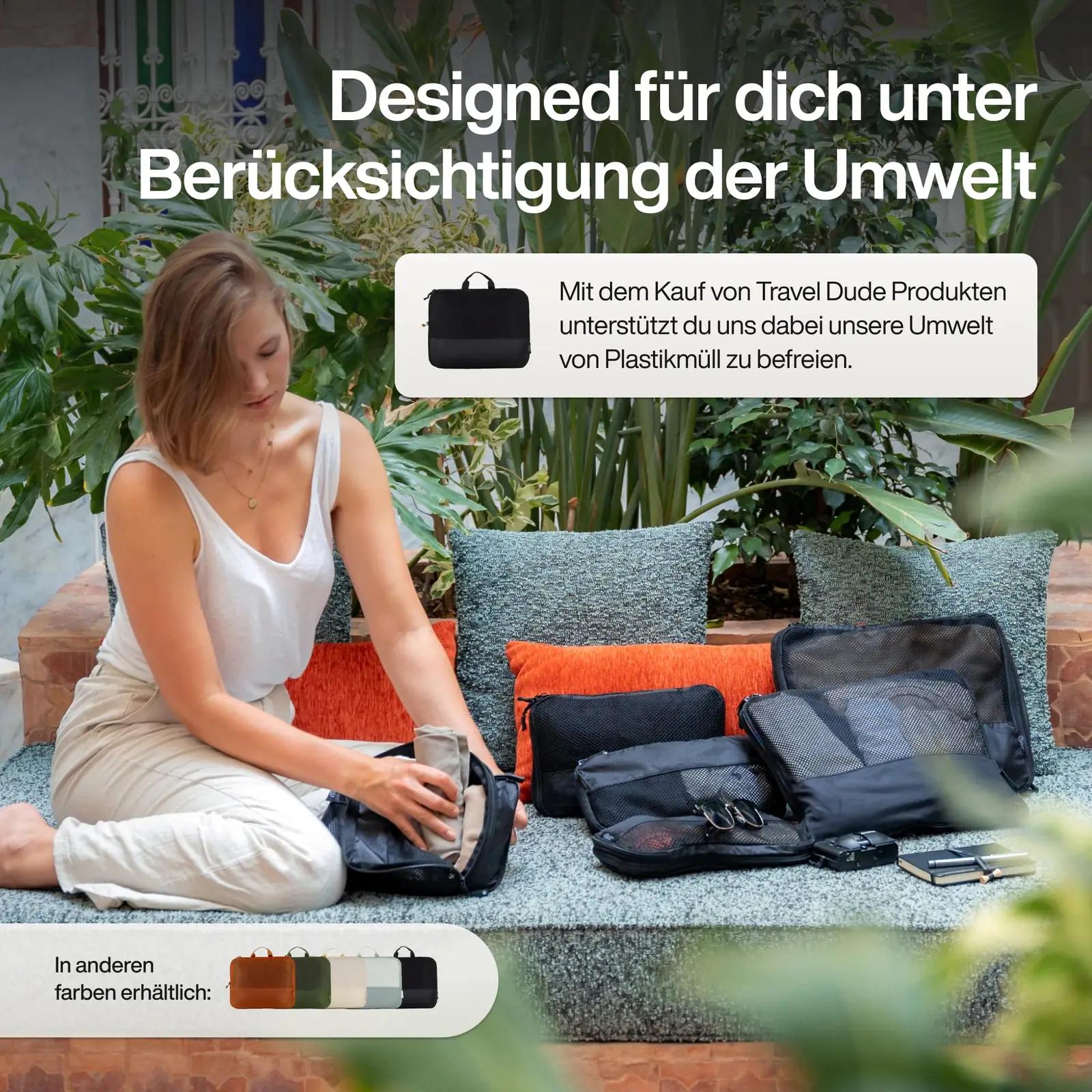 Travel Dude pakkimiskotid vastupidavast taaskasutatud materjalist – pilt 8