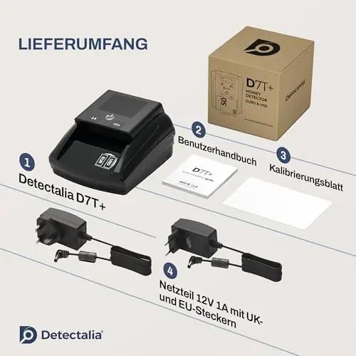 Detectalia rahatuvastaja D7T+ – usalduslik kontroll ja kink – pilt 10
