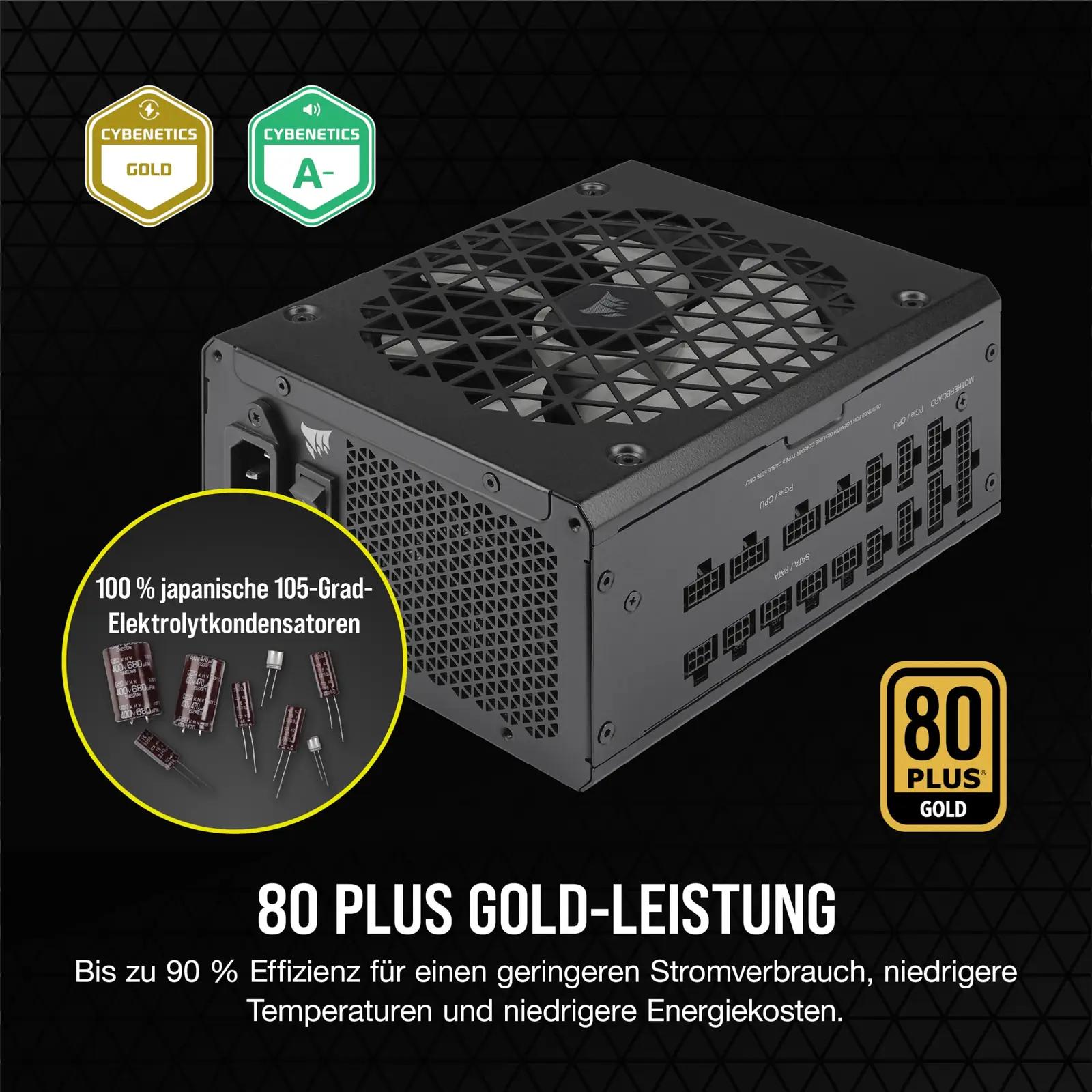 Corsair RM1200x SHIFT tugev ja vaikne ATX toiteplokk – lisavaade