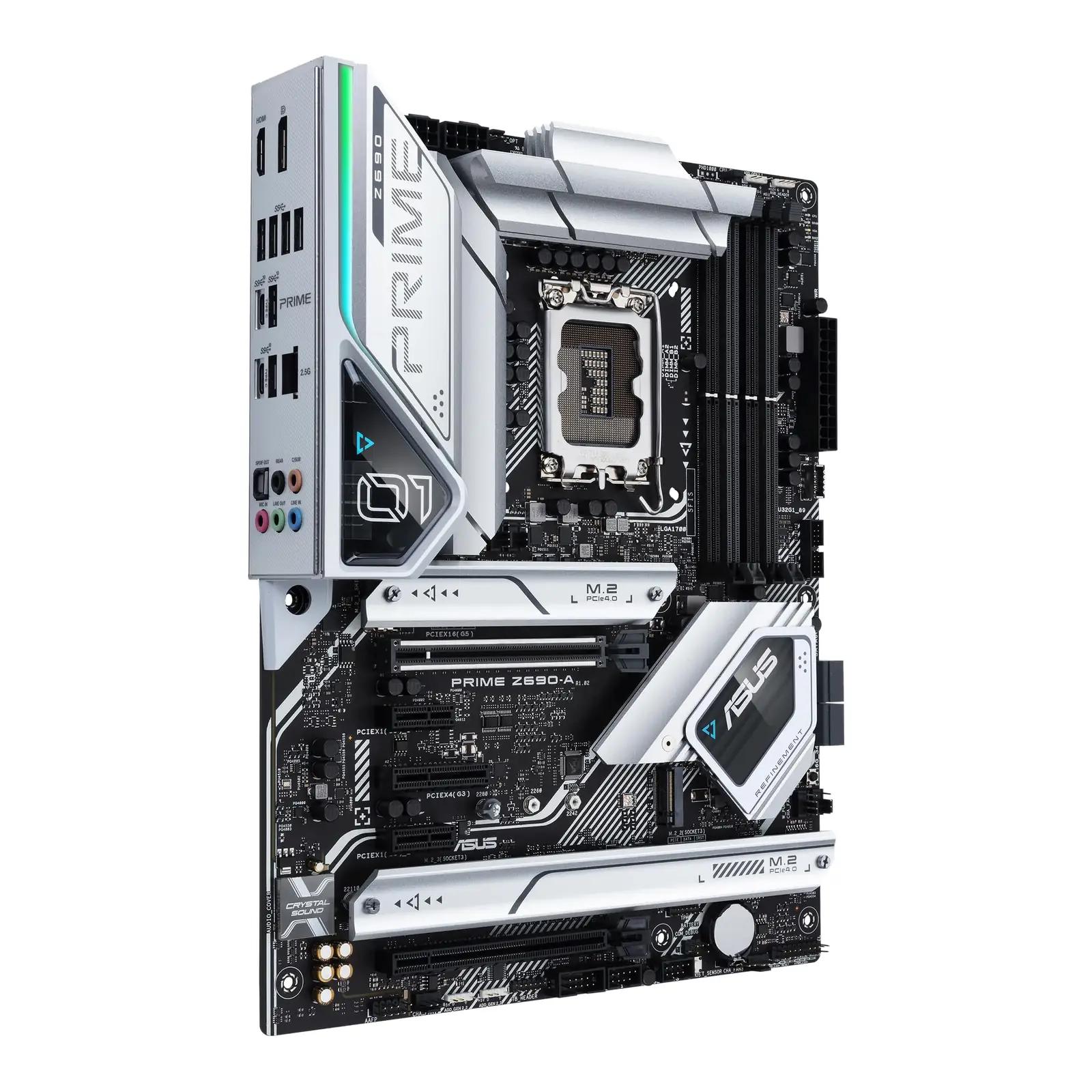 ASUS vastupidav Z690-A emaplaat mängijale ja loojale – pakend ja tarvikud