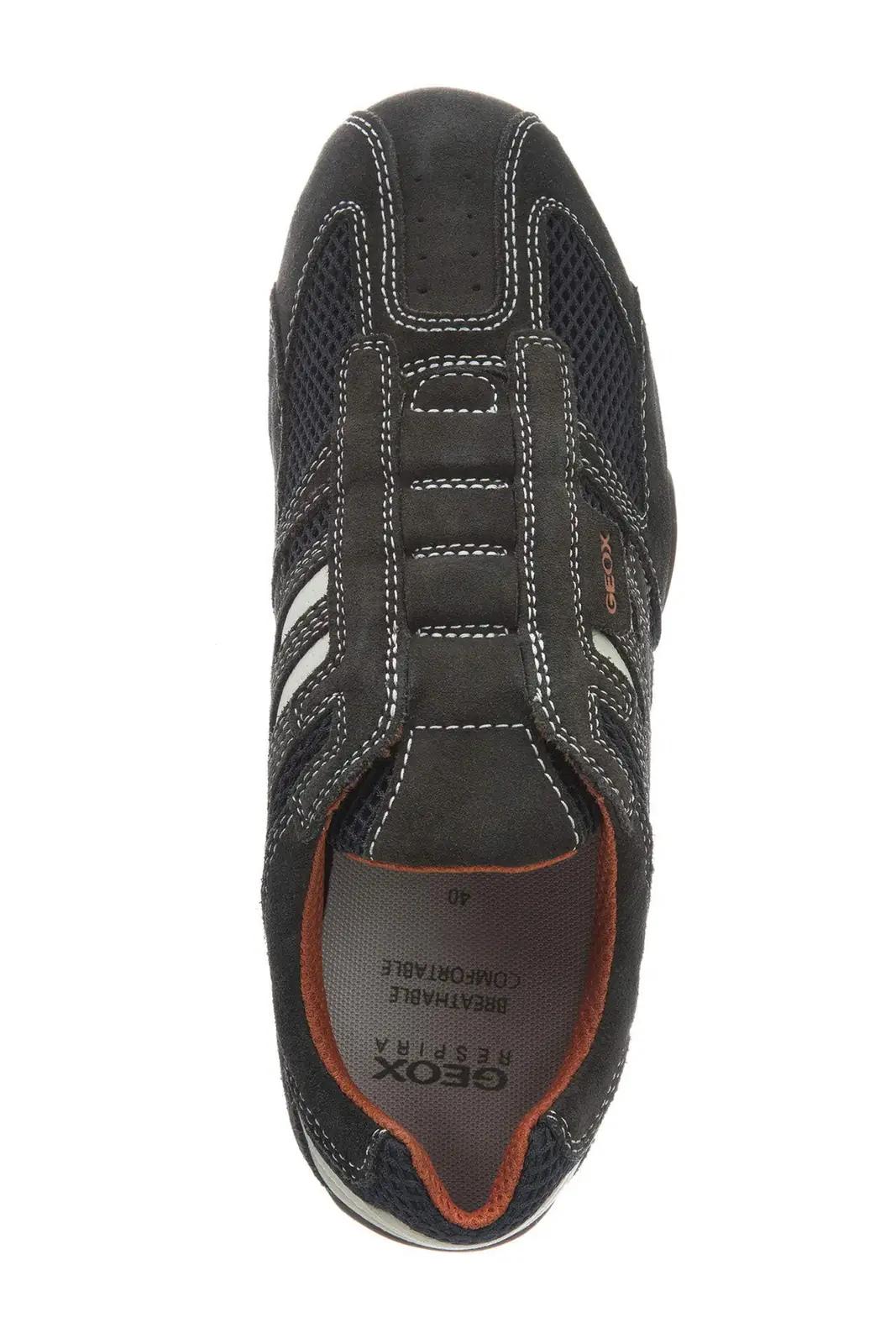 Geox hingav nahk- ja võrksneaker — mugav igapäevaks – kasutusnäide