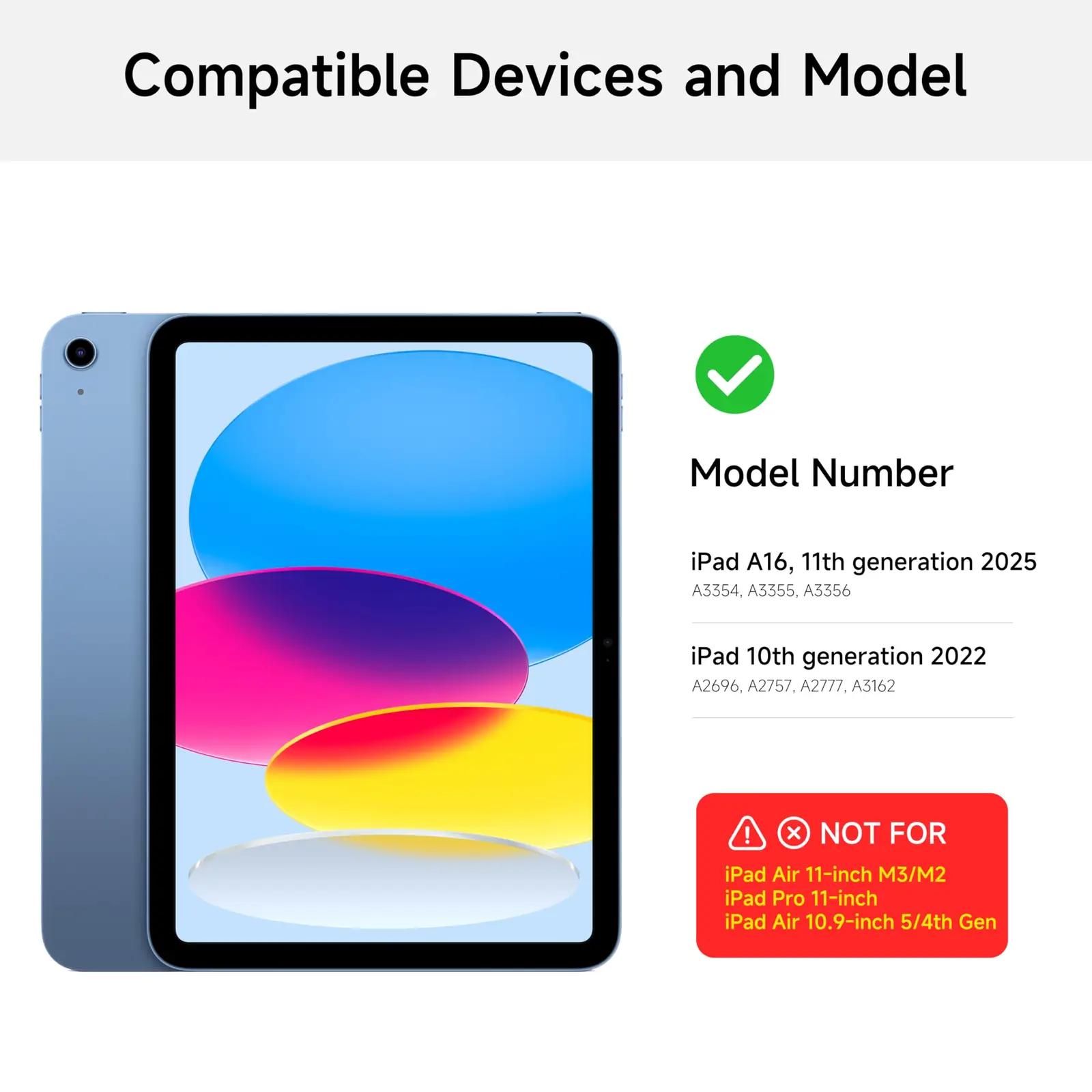 nimin must klaviatuurikate iPadile — magnetiline trackpadiga – detailne vaade