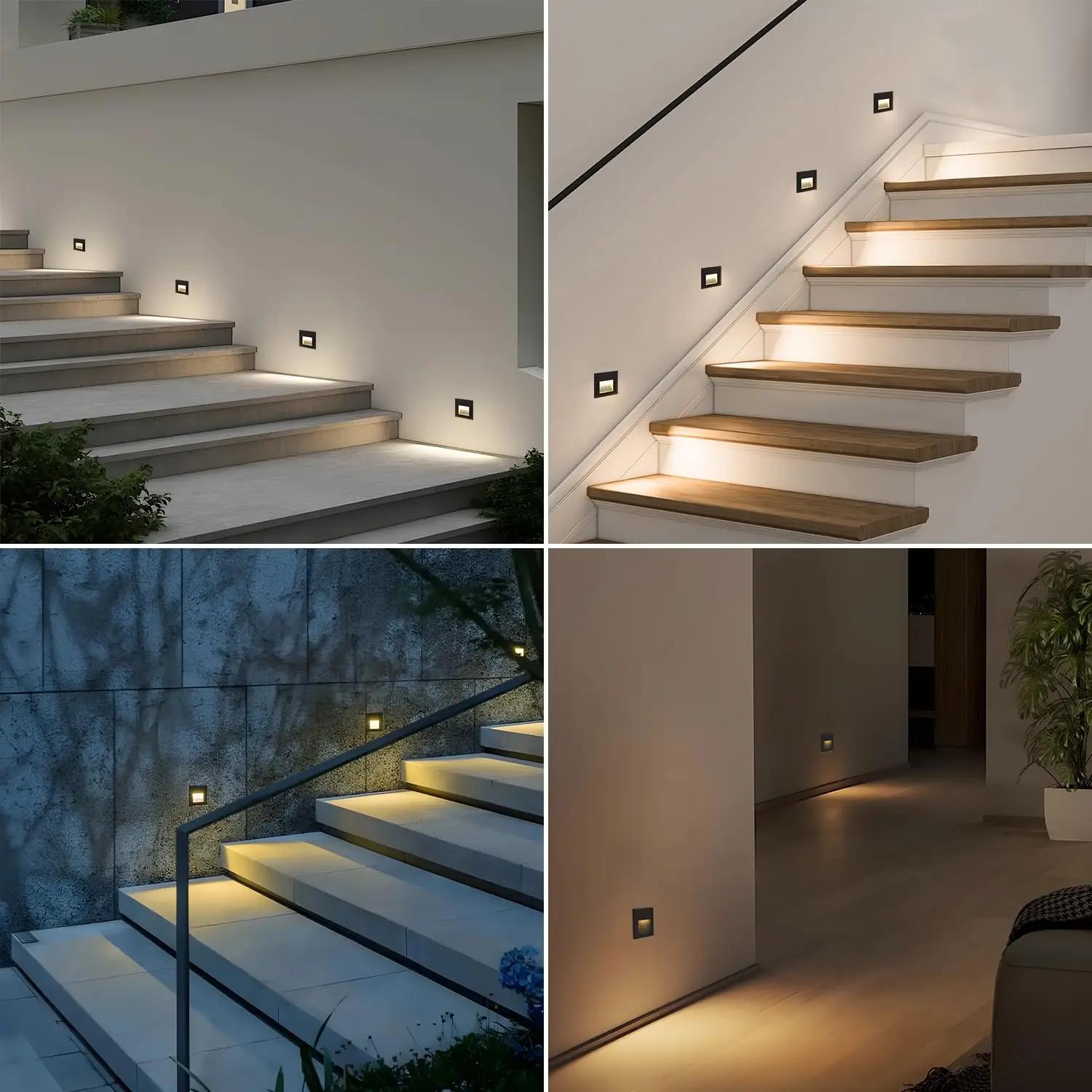 Arotelicht alumiiniumist trepi- ja seinavalgusti — elegantne LED – pilt 7