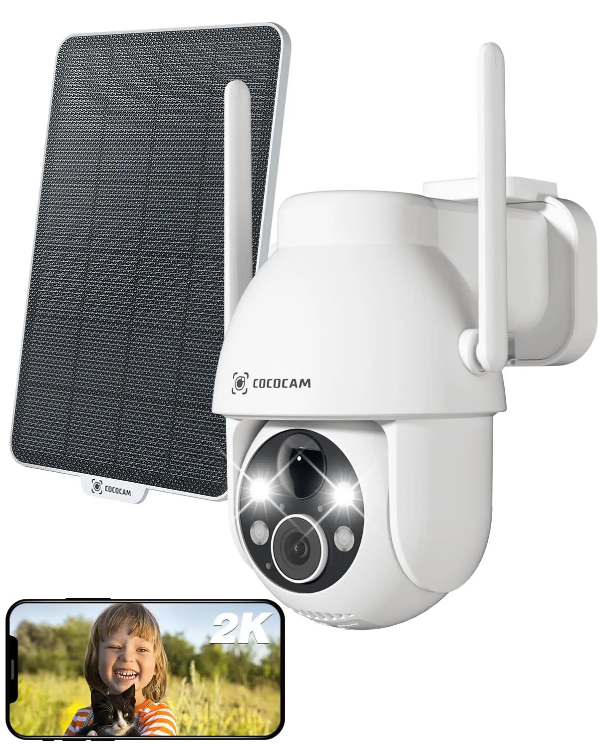 COCOCAM välikamera z2 — aku- ja päikesetoitega turvakate