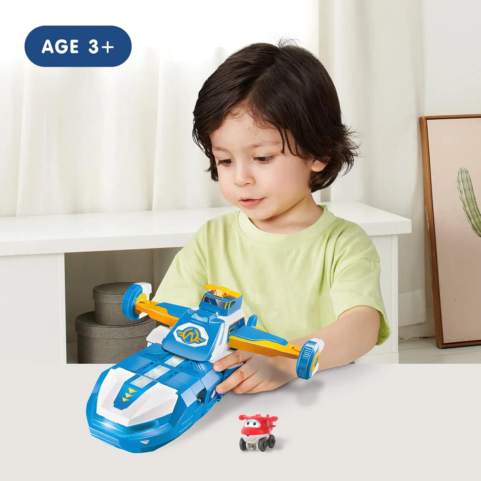 Super Wings sinine 3-in-1 muutuva robotiga mänguasi lapsele – pilt 6
