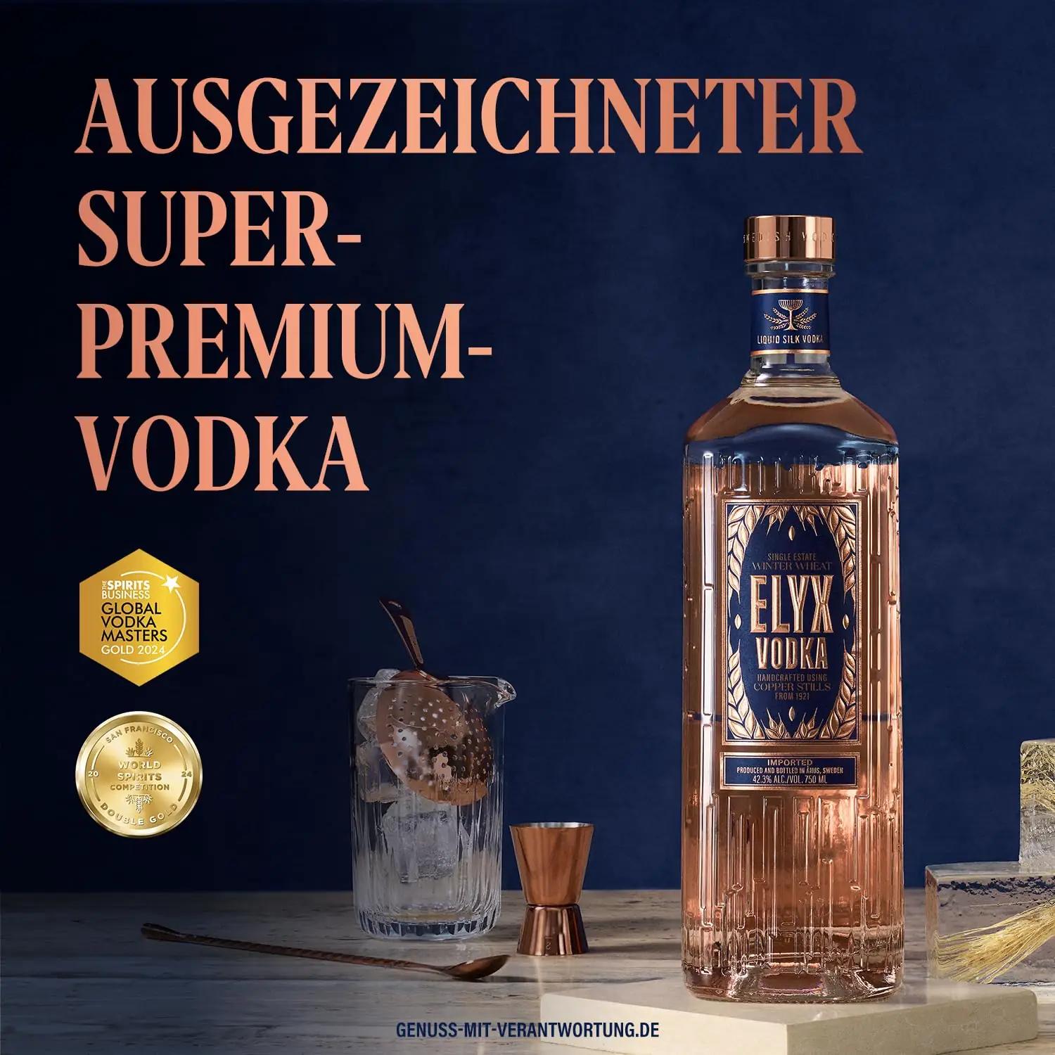 Absolut Vodka Elyx — käsitsi destilleeritud luksusvodka 1 l – kasutusnäide