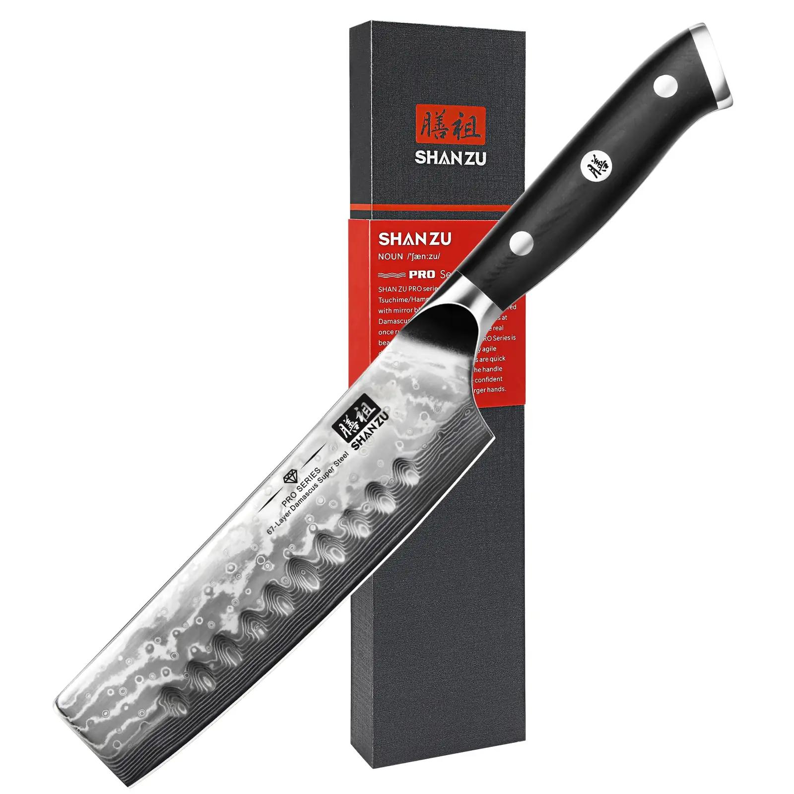 SHAN ZU terasest Nakiri kokanuga — ergonoomiline kingiidee